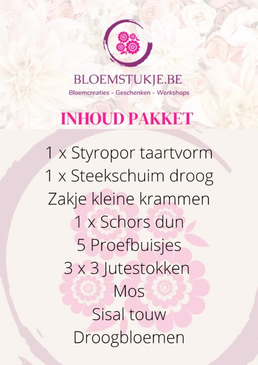 DIY pakket met droogbloemen - Afbeelding 2