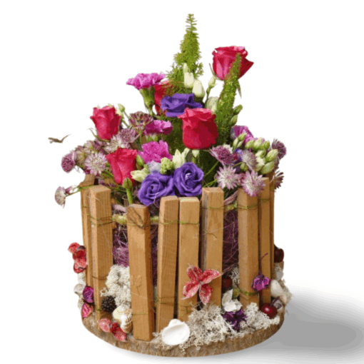 Zomerse creatie op hout - Afbeelding 4