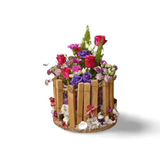 Zomerse creatie op hout - Afbeelding 5