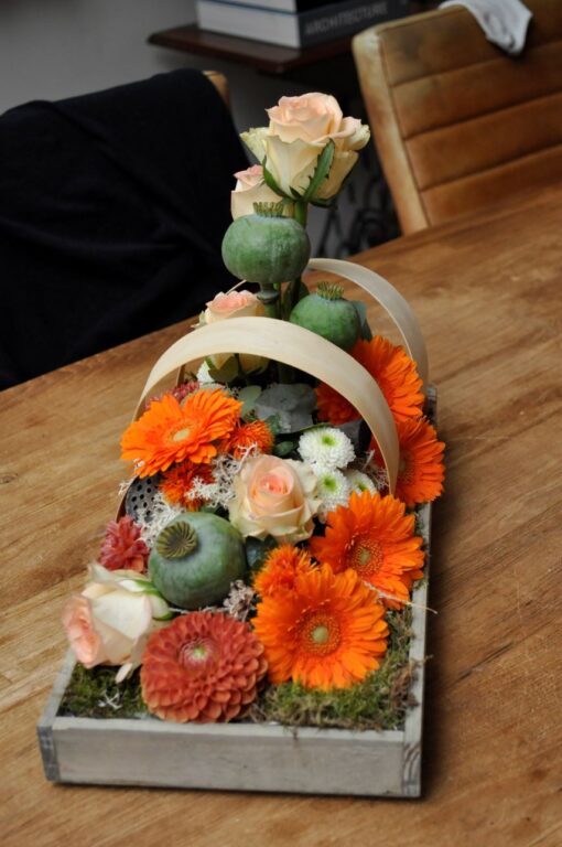 Herfsttuin met houtband - Afbeelding 4