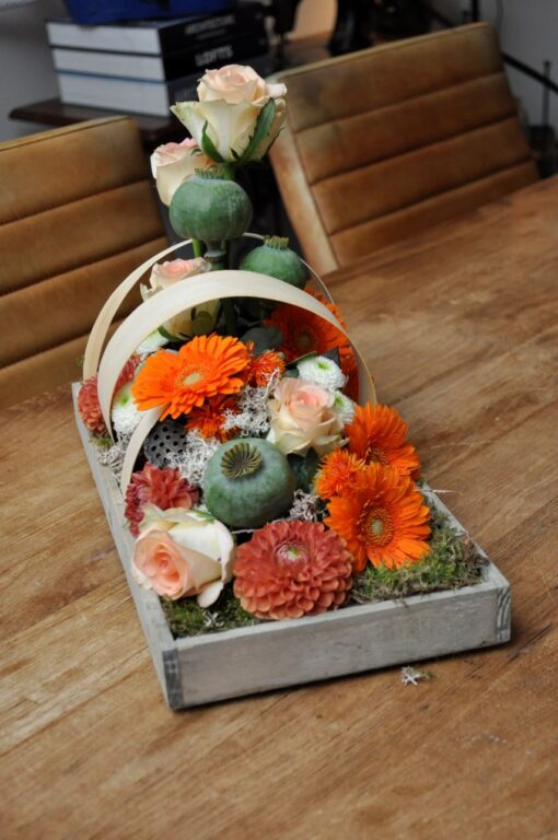 Herfsttuin met houtband - Afbeelding 3