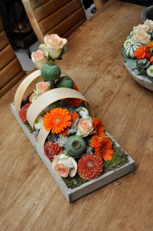Herfsttuin met houtband - Afbeelding 2