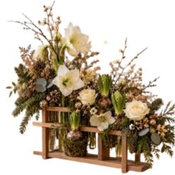 Aperitiefworkshop bloemschikken zondag 20 december 10.30h - 12.30h Wondelgem